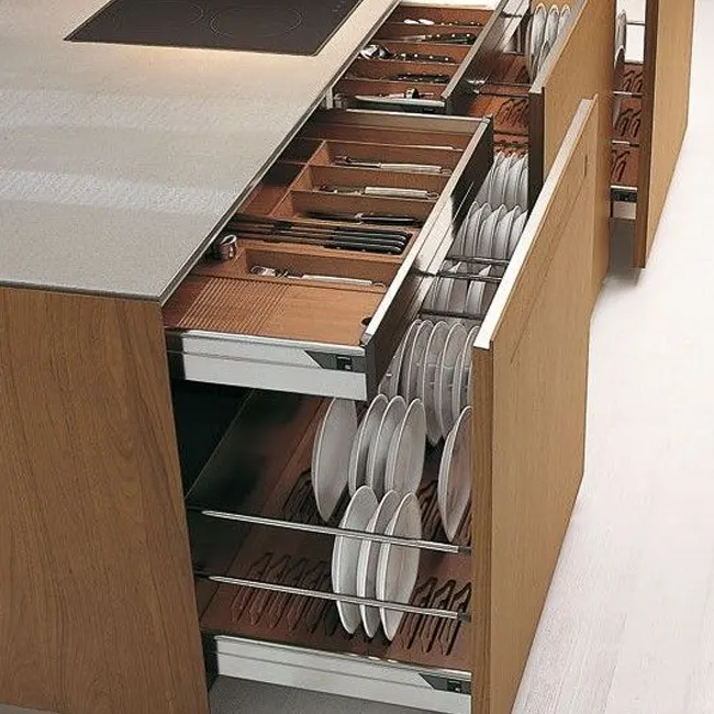 Optimisation de l’espace d'une cuisine en bois