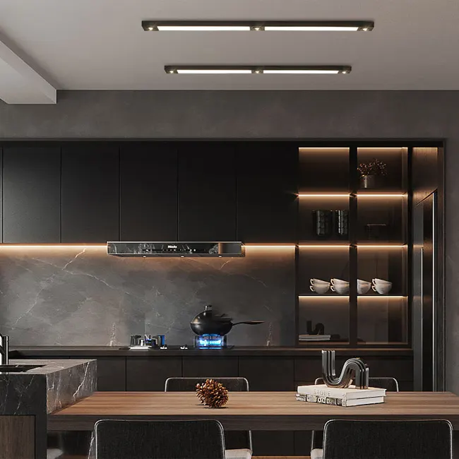 cuisine équipée en bois design unique