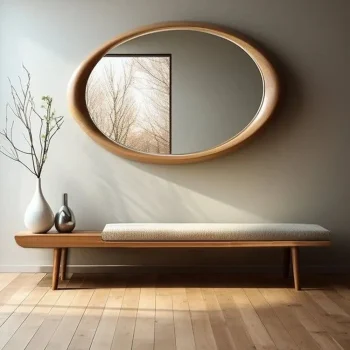 Banc d'entrée en bois massif Banc à chaussures rustique pour meubles